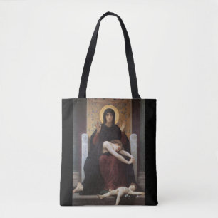 Tote Bag Virgin of Consolation William Adolphe Bouguereau