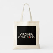 Tote Bag Virginia Est Pour Le Cadeau Amoureux (Dos)