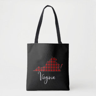 Tote Bag Virginia Retro Style Vintage Joyeux Noël