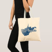 Tote Bag Virginie-Occidentale (Devant (produit))