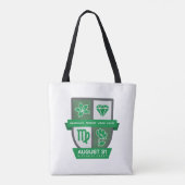 Tote Bag Virgo Birthday Crest™ for August 23-31 (Dos)