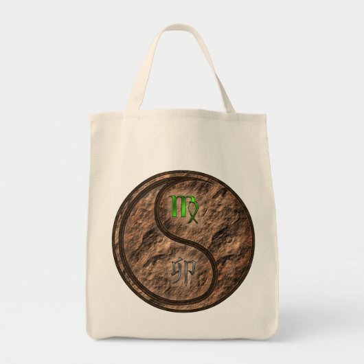 Tote Bag Virgo & Earth Rabbit (Devant)