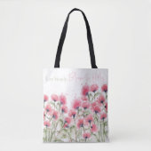 Tote Bag Vis Simplement. Bloom sauvage (Devant)