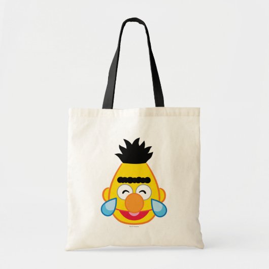 Tote Bag Visage de Bert avec des larmes de joie (Devant)