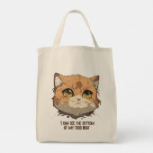 Tote Bag Visage de chat d'Anime (Dos)