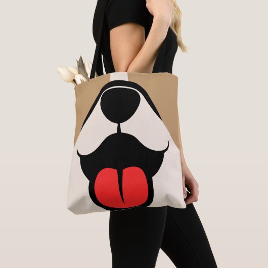 Tote Bag Visage de chien (De près)
