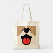 Tote Bag Visage de chien (Dos)