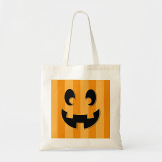 Tote Bag Visage de citrouille