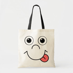 Tote Bag Visage de dessin