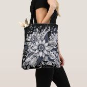 Tote Bag visage de femmes abstrait (De près)