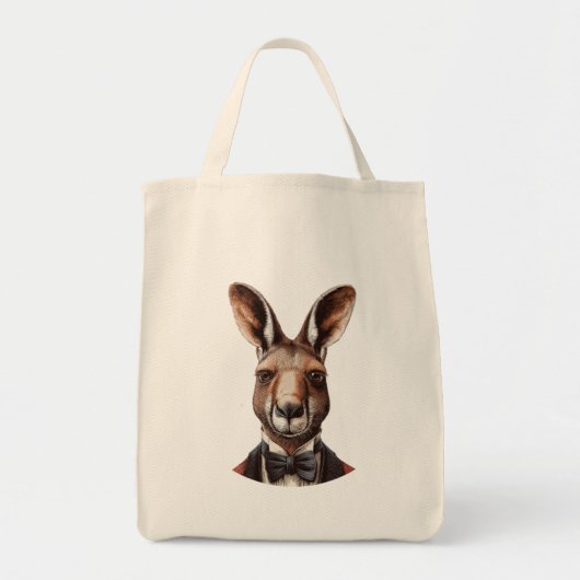 Tote Bag Visage de kangourou (Devant)