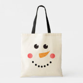 Tote Bag Visage de motoneige mignon (Dos)