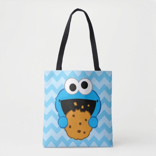 Tote Bag Visage du cookie (Devant)