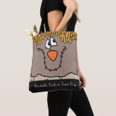 Tote Bag Visage effrayante (De près)