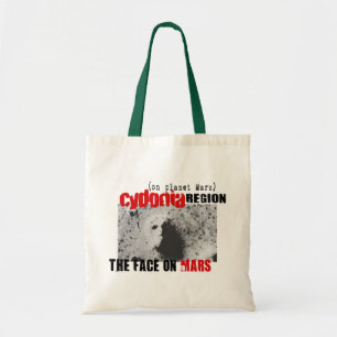 Tote Bag Visage humain sur la planète Mars