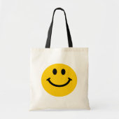 Tote Bag Visage jaune (Devant)