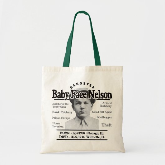 Tote Bag Visage Nelson de bébé de bandit (Devant)
