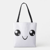 Tote Bag Visage souriant (Dos)