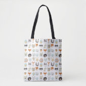Tote Bag Visages conviviaux | Portraits d'animaux mignons (Devant)