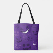 Tote Bag Visages éffrayants (Dos)