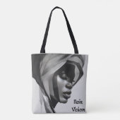 Tote Bag Vision Noir (Dos)