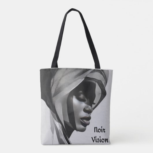 Tote Bag Vision Noir (Dos)