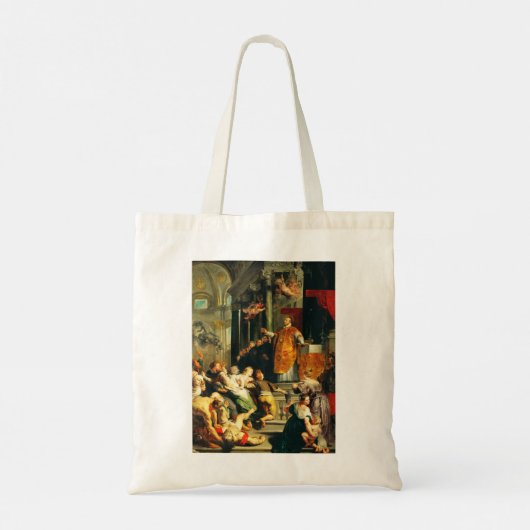 Tote Bag Visions d'Ignace par Peter Paul Rubens (Dos)