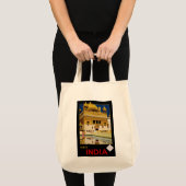 Tote Bag Visite de l'Inde (Devant (produit))