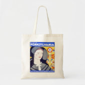 TOTE BAG VISITER LA PENNSYLVANIE (Devant)