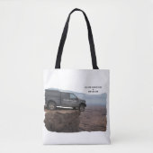 Tote Bag Visites avec Louise (Devant)