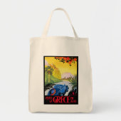 Tote Bag Visitez La Grece en Auto (Devant)