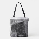 Tote Bag Visitez La Pennsylvania Wilds Kinzua Skywalk (Dos)