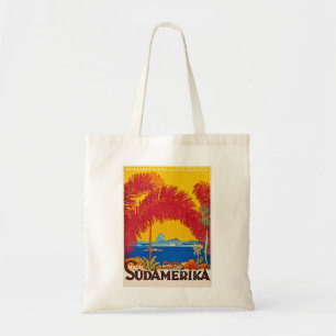 Tote Bag Visitez le concept vintage Sudamerica