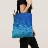 Tote Bag vitrail abstrait contemporain (De près)