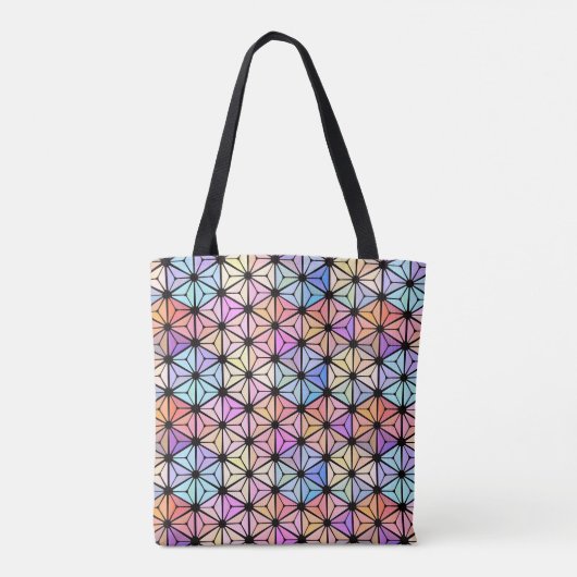 Tote Bag Vitrail multicolore (Dos)