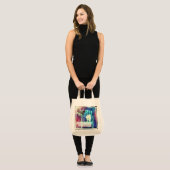 Tote Bag Vivez admirablement (Devant (modèle))