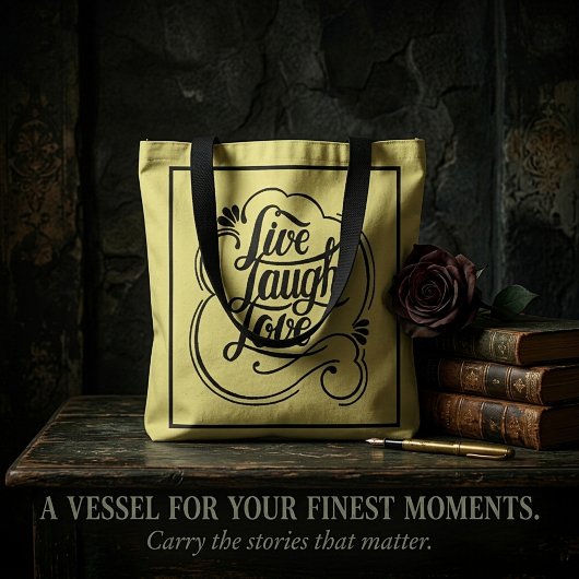 Tote Bag Vivez, riez, aimez