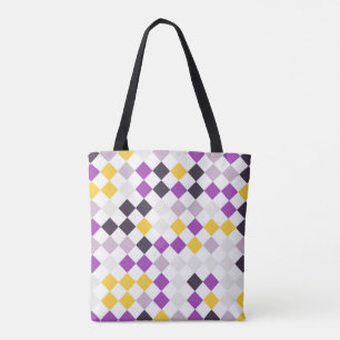 Tote Bag Vivid Diamond Dance