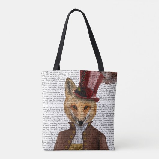 Tote Bag Vivienne Steampunk Fox (Dos)