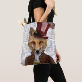 Tote Bag Vivienne Steampunk Fox (De près)