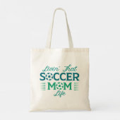 Tote Bag Vivre’ Ce Soccer Maman Vie (Dos)