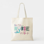 Tote Bag Vivre Cette Vie Infirmière (Dos)