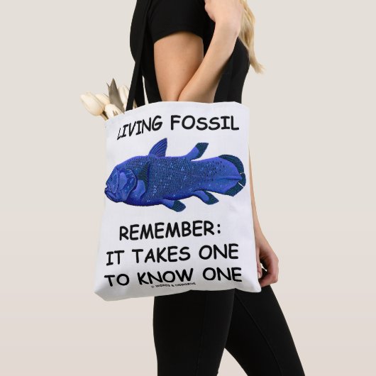 Tote Bag Vivre Fossil Rappelez-Vous : Il Faut Connaître Un (De près)