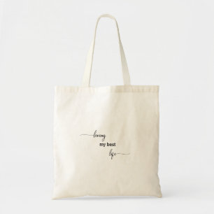 Tote Bag Vivre ma meilleure vie Générique