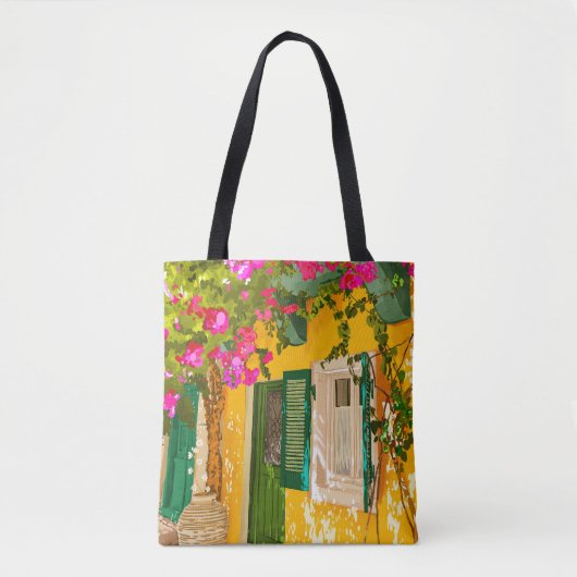 Tote Bag Vivre sous le soleil (Devant)