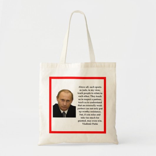 Tote Bag Vladimir Poutine (Devant)