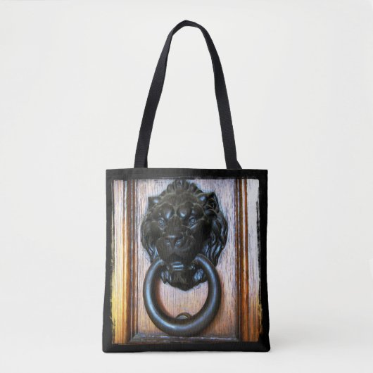 Tote Bag Voici Campbell CA, Historic Ansley House Knocker (Devant)