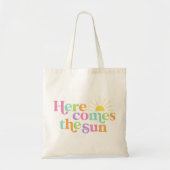 Tote Bag Voici le soleil (Devant)