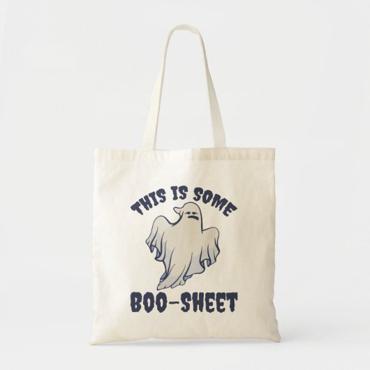 Tote Bag Voici un Boo Sheet Sassy Ghost (Devant)