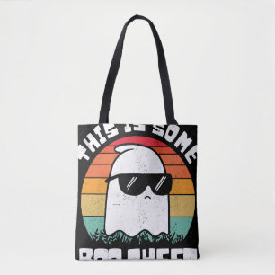Tote Bag Voici Un Costume D'Halloween Fantôme En Feuille De